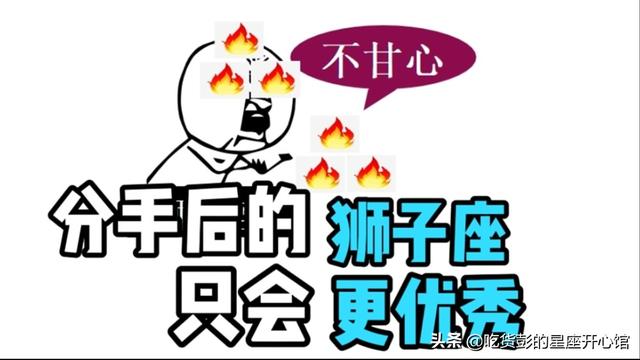 狮子座分手后怎么