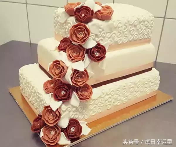 狮子座生日蛋糕图片