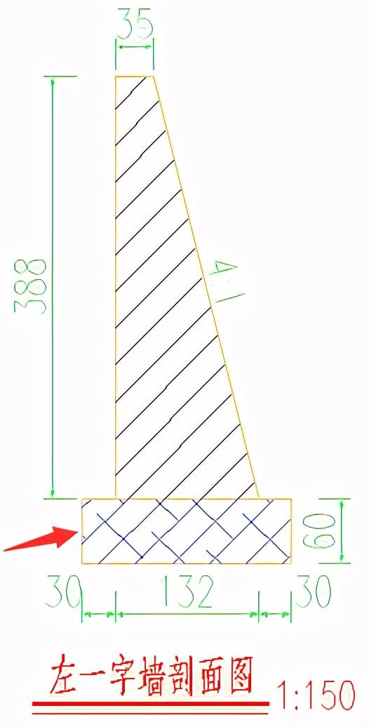 如何计算涵洞八字墙工程量