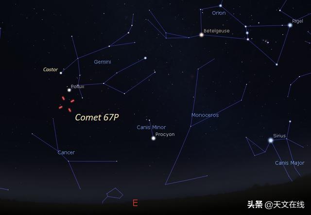 双子座星图