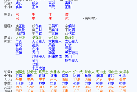 1985年11月6的人命运如何