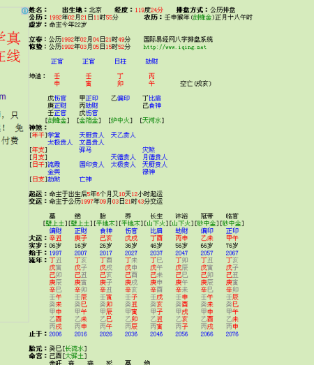 称骨算命5两6钱女命