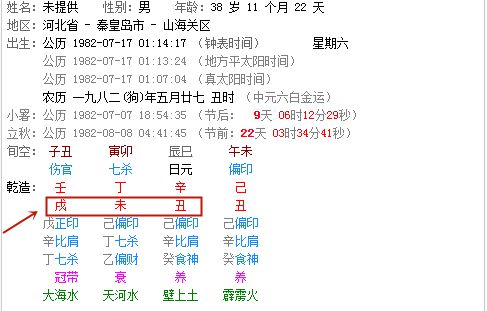 关于八字丑戌未三刑女命的信息