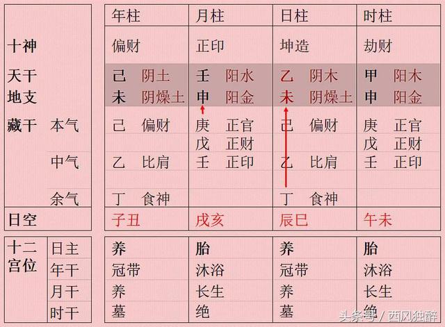 女命八字带养