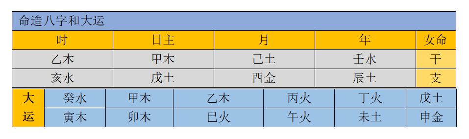 八字寅巳申亥全女命