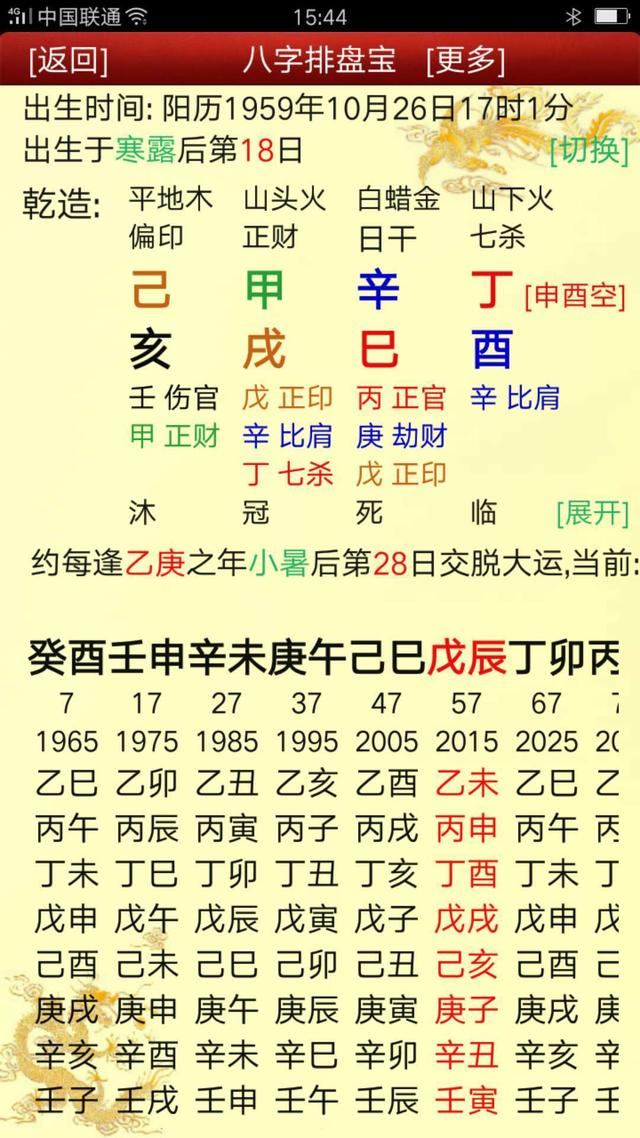 八字官印相生女命