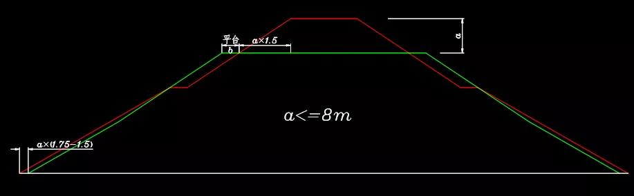 八字墙的长度如何计算公式