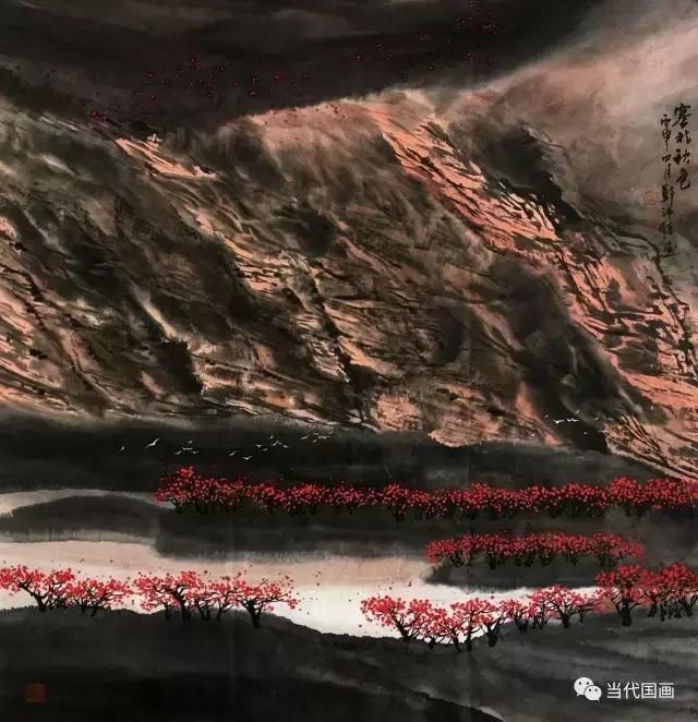 八字喜水挂什么风水画