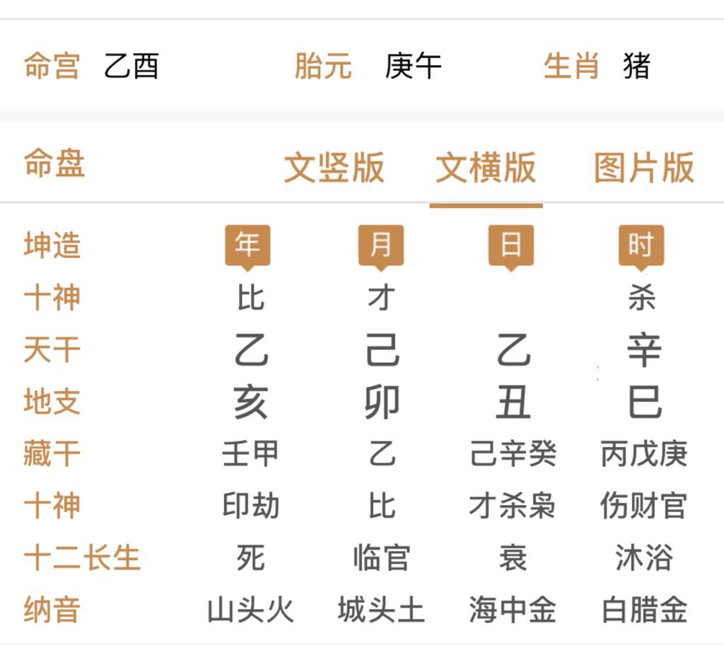 请专家帮忙批一下八字